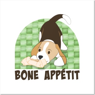 Beagle - Bone Appétit Posters and Art